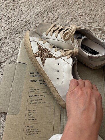 36 Beden beyaz Renk Golden goose deluxe