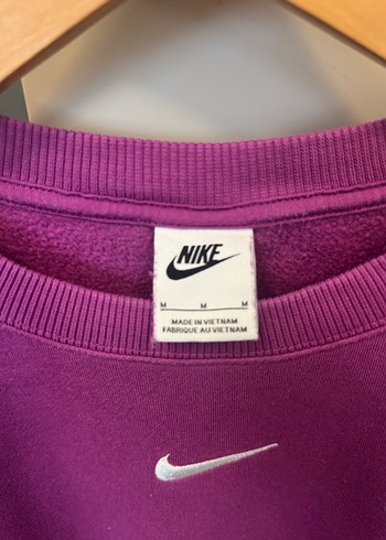 Mor Oversize Nike Kadın Sweatshirt - Görsel 2