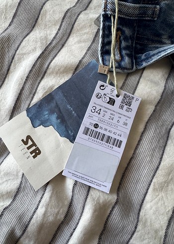 Kadın Mavi Denim Regular Fit Jean - Görsel 3