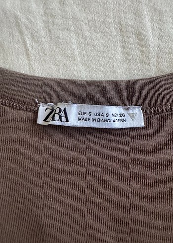 Zara V Yakalı Bluz - Görsel 3