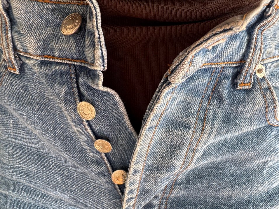 Kadın Denim Dar Kot Jean - Görsel 3