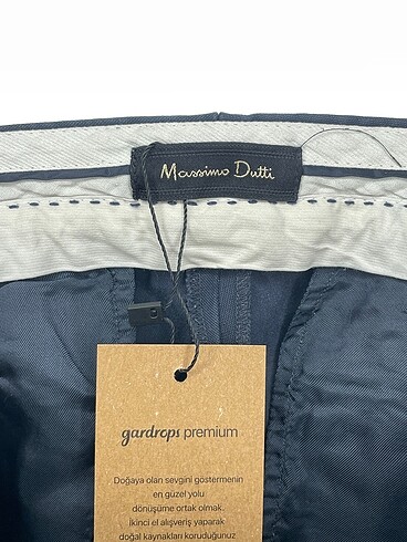36 Beden lacivert Renk Massimo Dutti Kumaş Pantolon %70 İndirimli.