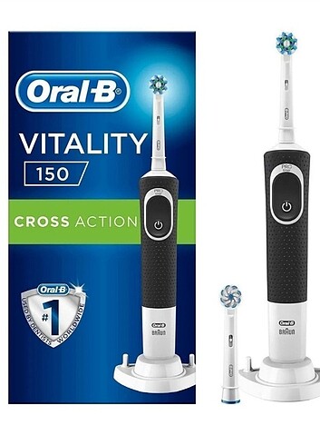 Oral B D150 şarj edilebilir diş fırçası + yedek başlık