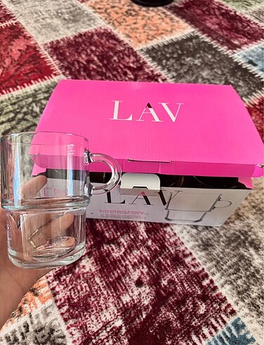 Lav LAV BÜYÜK KULPLU BARDAK