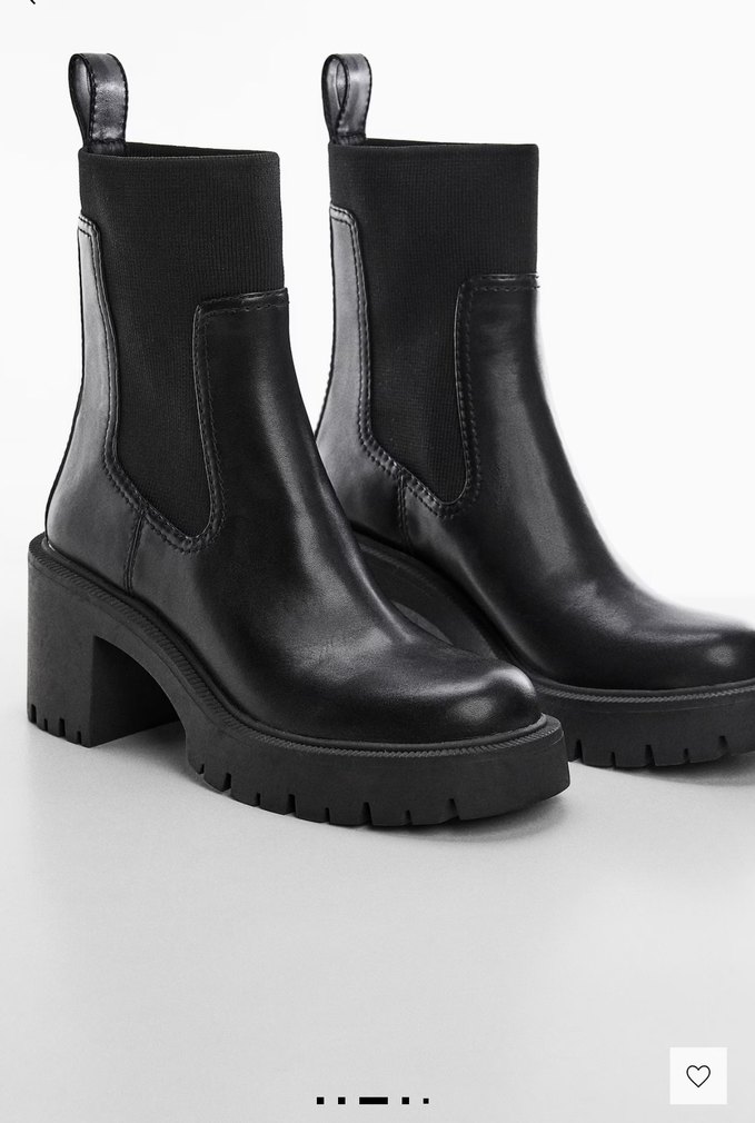 Siyah Düz Tabanlı Kadın Bot - Görsel 2