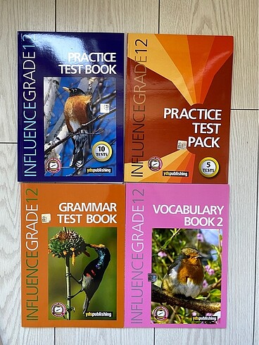 Influencegrade12 4lü test seti YDT hazırlık