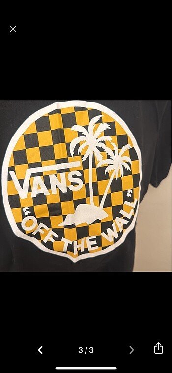 13-14 Yaş Beden Orijinal Vans erkek cocuk tisort xl