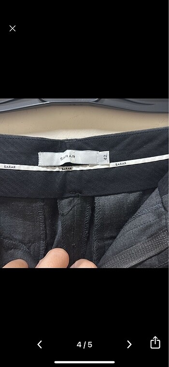 xl Beden gri Renk Orijinal Sarar Şık pantolon