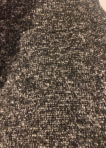 Gri Midi erkek Yün Kaban - Görsel 4