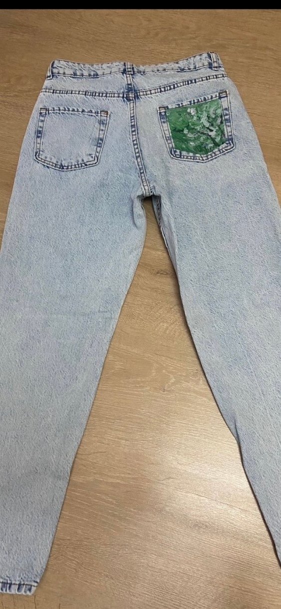 Mavi Pastel Kadın Denim Pantolon - Görsel 2