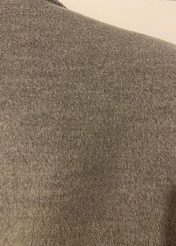 Erkek Gri Düğmeli Keten Ceket - Görsel 5