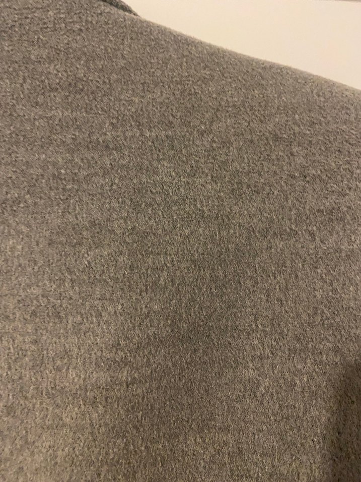 Erkek Gri Düğmeli Keten Ceket - Görsel 5