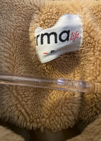 Kahverengi Kürklü Kadın Polar Ceket - Görsel 4