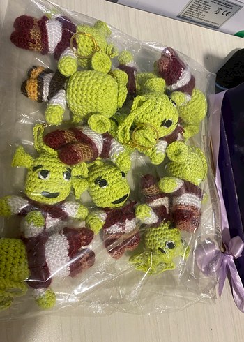 Amıgurımı şırek anahtarlık - Görsel 3