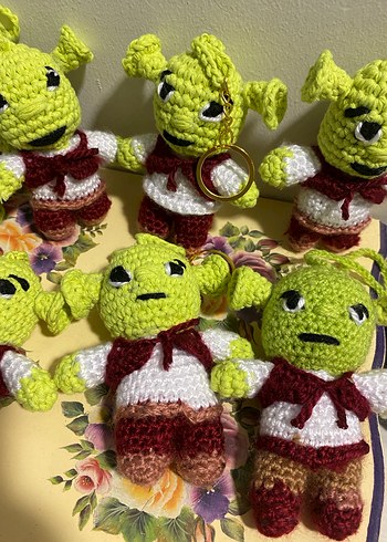 Amıgurımı şırek anahtarlık - Görsel 4