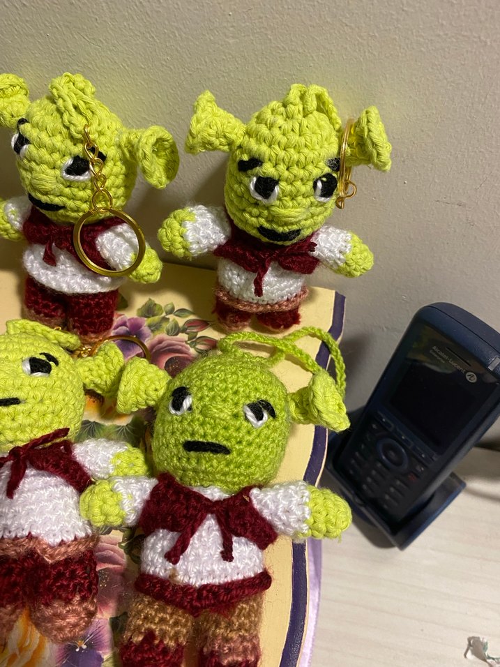 Amıgurımı şırek anahtarlık - Görsel 5