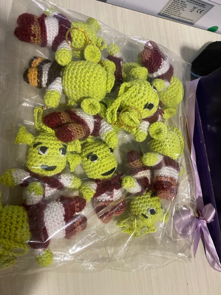 Amıgurımı şırek anahtarlık - Görsel 3