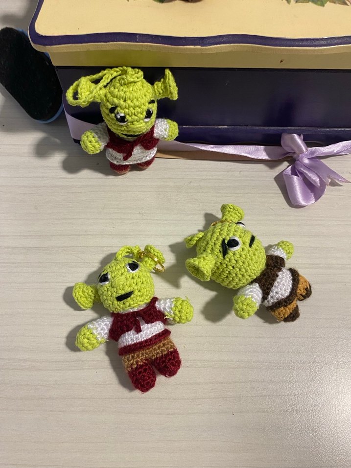 Amıgurımı şırek anahtarlık - Görsel 2