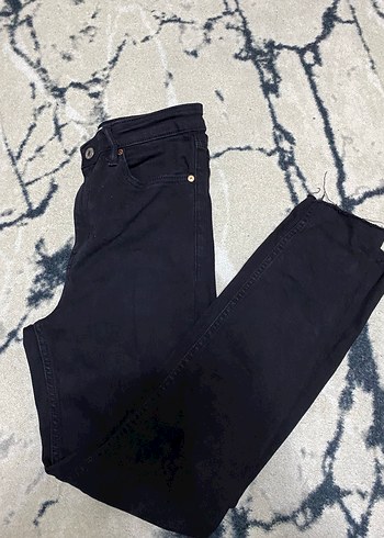 Kadın dar paca kot pantolon - Görsel 2