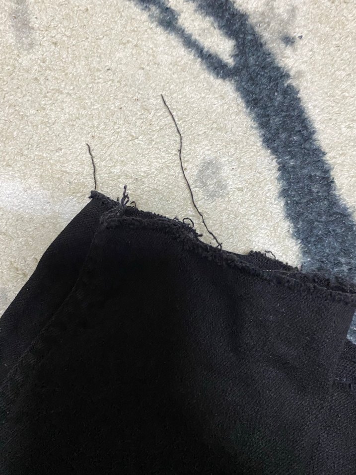 Kadın dar paca kot pantolon - Görsel 3