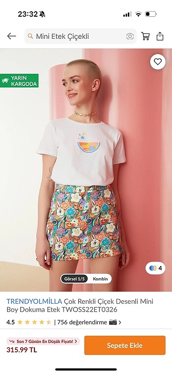 Trendyolmilla mini etek