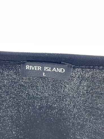 l Beden siyah Renk River Island Bluz %70 İndirimli.