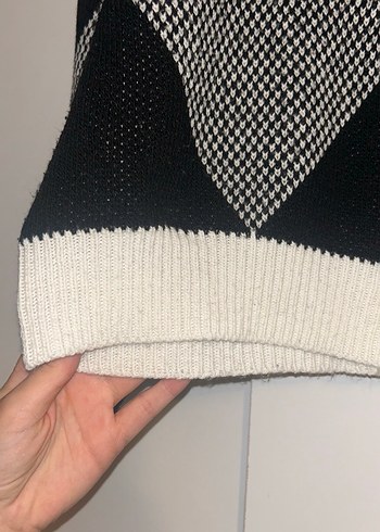 Gri Örgü Kadın Triko Kazak - Görsel 2