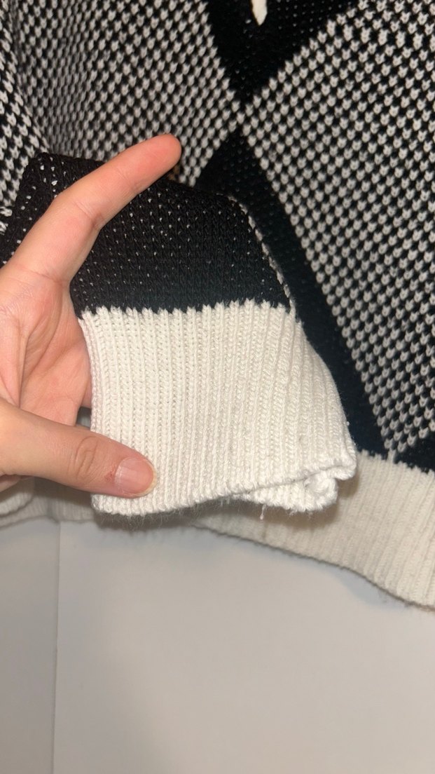 Gri Örgü Kadın Triko Kazak - Görsel 4