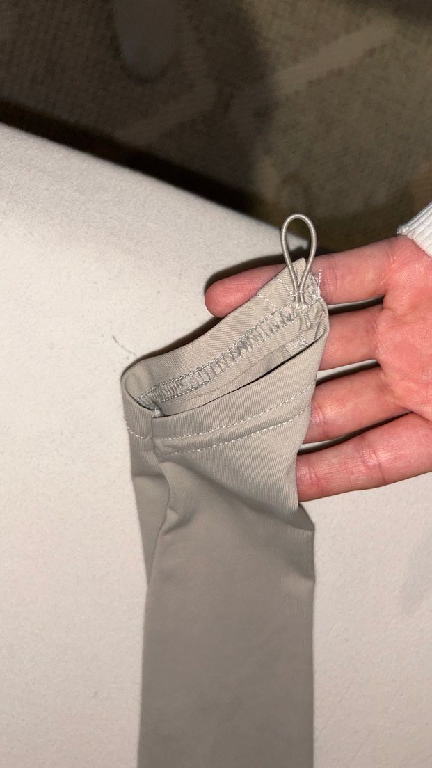 Uzun Kollu Gri Drapeli bsiiklet Yaka önden dekolteli elbise - Görsel 3