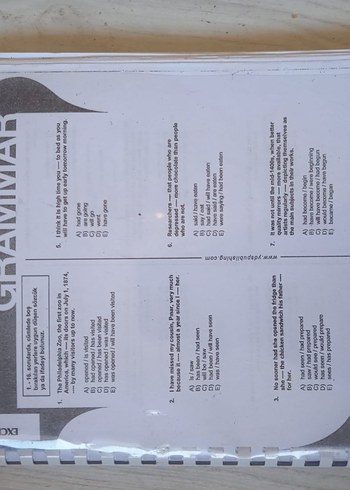 İngilizce Dilbilgisi Sınav Hazırlık Kitabı Excellence Grade 11