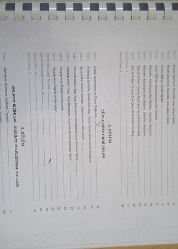 Türkçe Sınav Hazırlık Kitabı