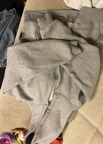 s Beden gri Renk Void Fermuarlı Sweatshirt
