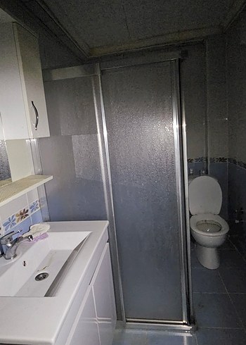 Acil satılık Gri Düz Desenli duşakabin - Görsel 5