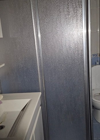 Acil satılık Gri Düz Desenli duşakabin - Görsel 4