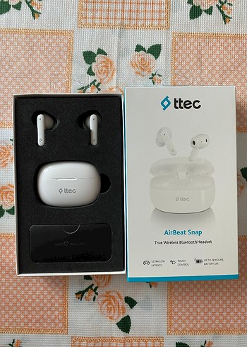 Ttec AirBeat Snap Kablosuz Beyaz Kulaklık(2 adet)