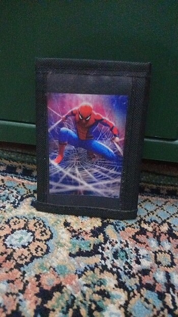 Spidermanlı çoçuk cüzdanı