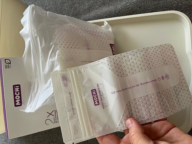  Beden Mochi süt saklama poşeti