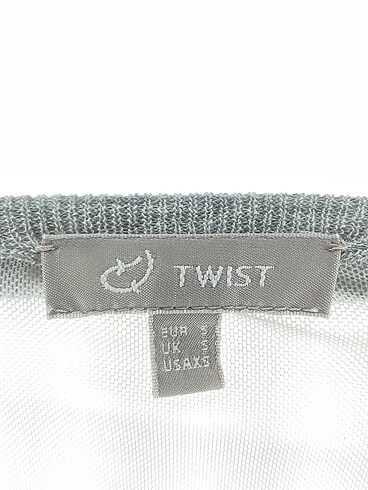 s Beden gri Renk Twist Bluz %70 İndirimli.