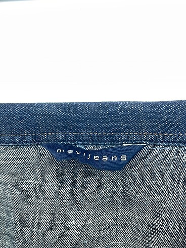 m Beden mavi Renk Mavi Jeans Kısa Elbise %70 İndirimli.
