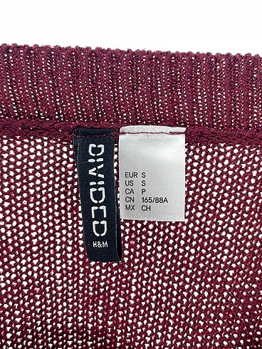 s Beden bordo Renk H&M Kazak / Triko %70 İndirimli.