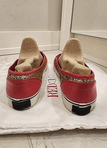 38 Beden altın Renk Red valentino loafer