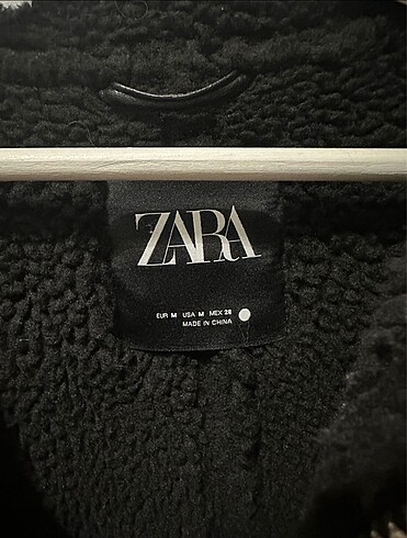 m Beden Zara astar detaylı biker ceket