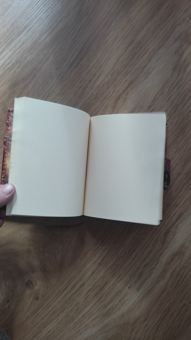 Kilitli bordo Deri Defter - Görsel 2