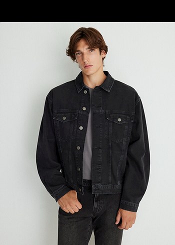 Mavi Denim Ceket siyah - Görsel 5