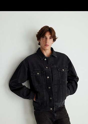 Mavi Denim Ceket siyah - Görsel 3