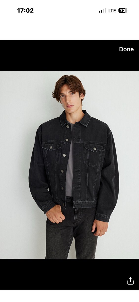 Mavi Denim Ceket siyah - Görsel 5