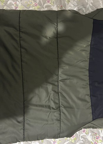 Erkek Haki Fermuarlı Yüksek Yakalı Mont - Görsel 2