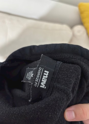 ErkekSiyah Kapüşonlu Baskılı Sweatshirt - Görsel 3