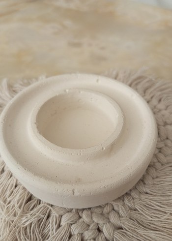 Beyaz Beton Mumluk