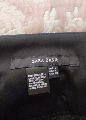 l Beden siyah Renk Orijinal Zara etek